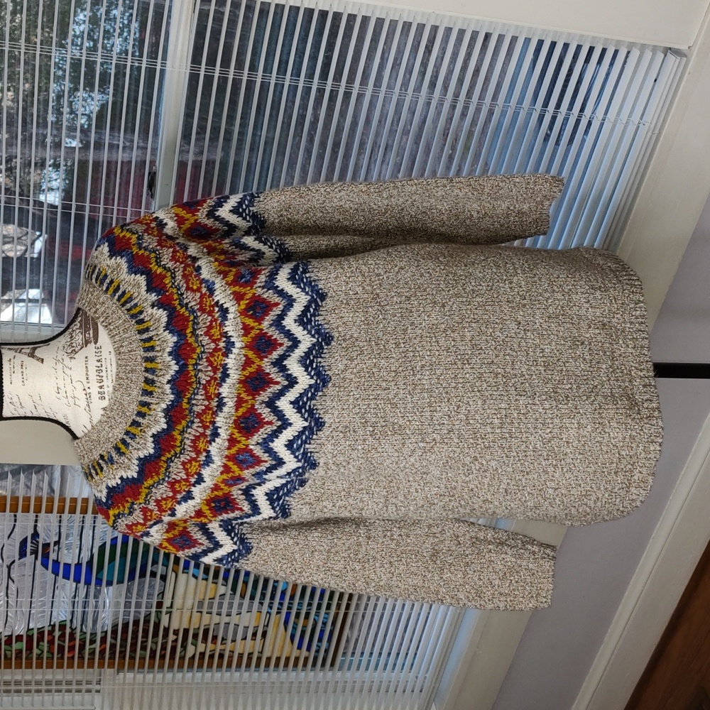 J-Jill Long Line Knit Sweater Soft & Warm SZ: Large
